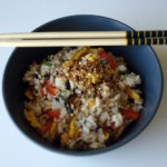 Japanese rice with nori