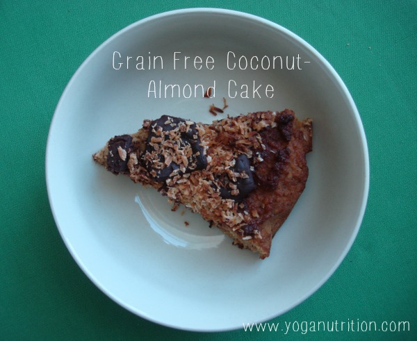 Grain free coconut-almond bars